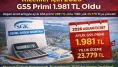 Rizeliler İçin 2026 GSS Primi 1.981 TL Oldu