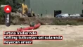 Fırtına Vadisi'nde rafting tutkunları sel sularında heyecan arıyor