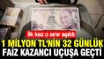 Mevduat Faiz Getirileri Rekor Kırdı: 1 Milyon TL'nin 32 Günde Elde Ettiği Kazançta Tarihi Zirve!