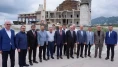 İsmail Kahraman, Rize'de Yapımı Süren Recep Tayyip Erdoğan Camii'ni İnceledi
