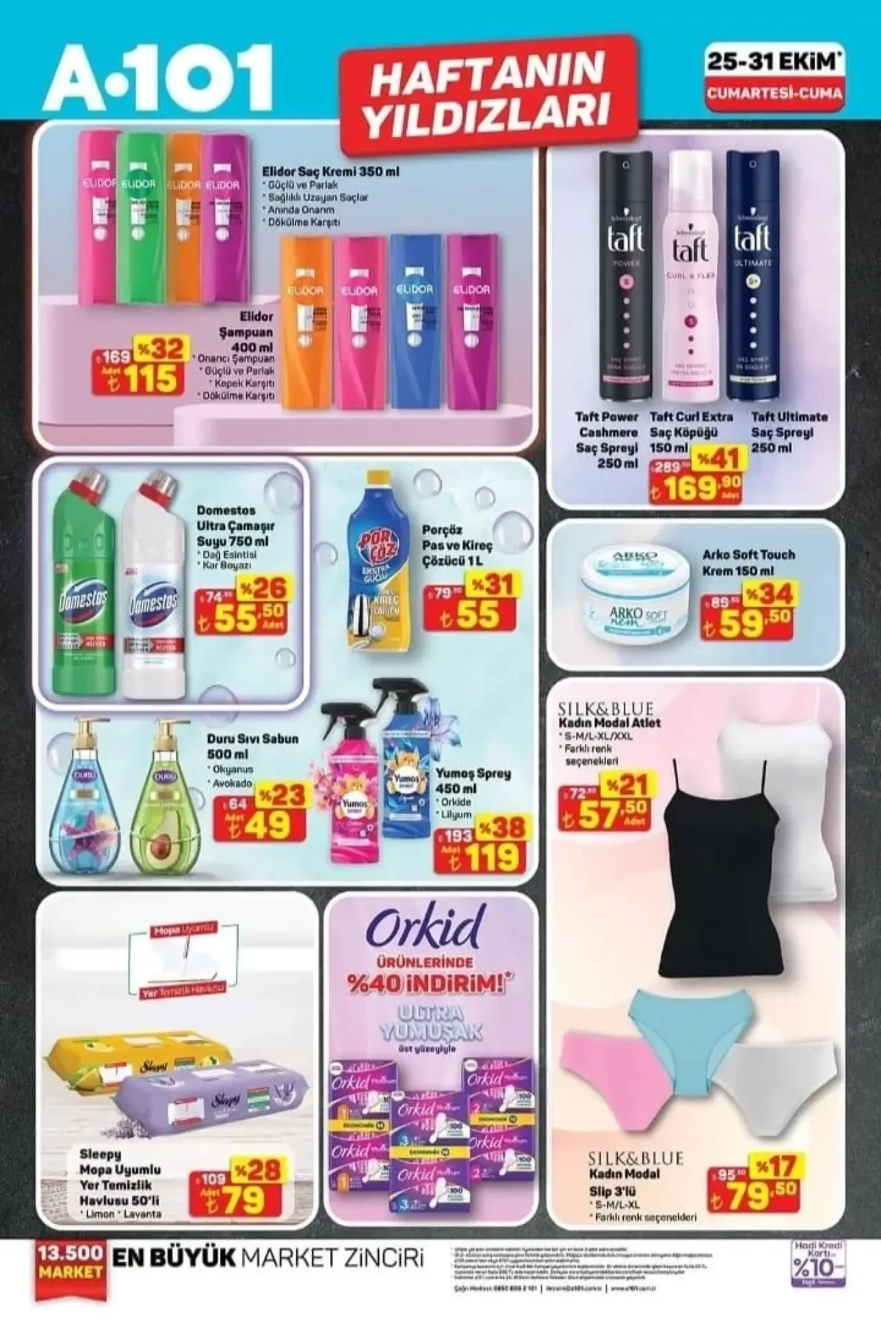 A101, 31 Ekim'e Kadar Geçerli İndirimli Ürünler Kataloğunu Yayınladı! 3