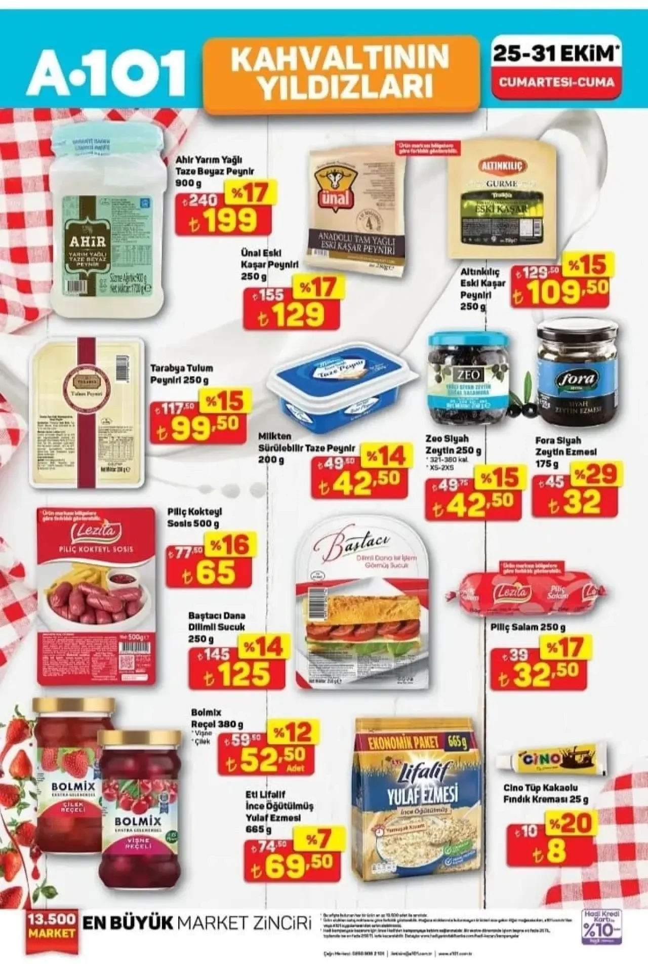 A101, 31 Ekim'e Kadar Geçerli İndirimli Ürünler Kataloğunu Yayınladı! 1