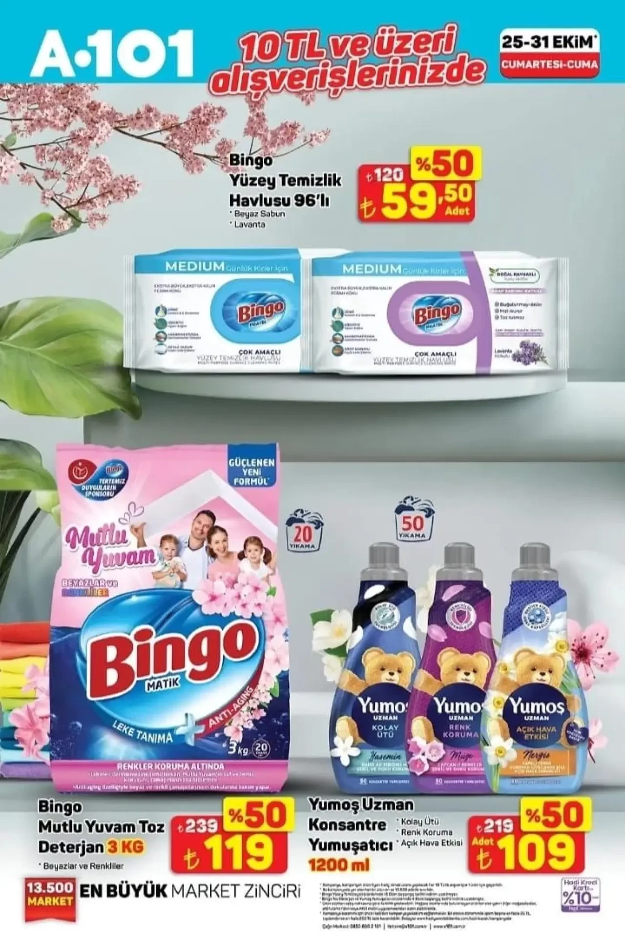 A101, 31 Ekim'e Kadar Geçerli İndirimli Ürünler Kataloğunu Yayınladı! 2