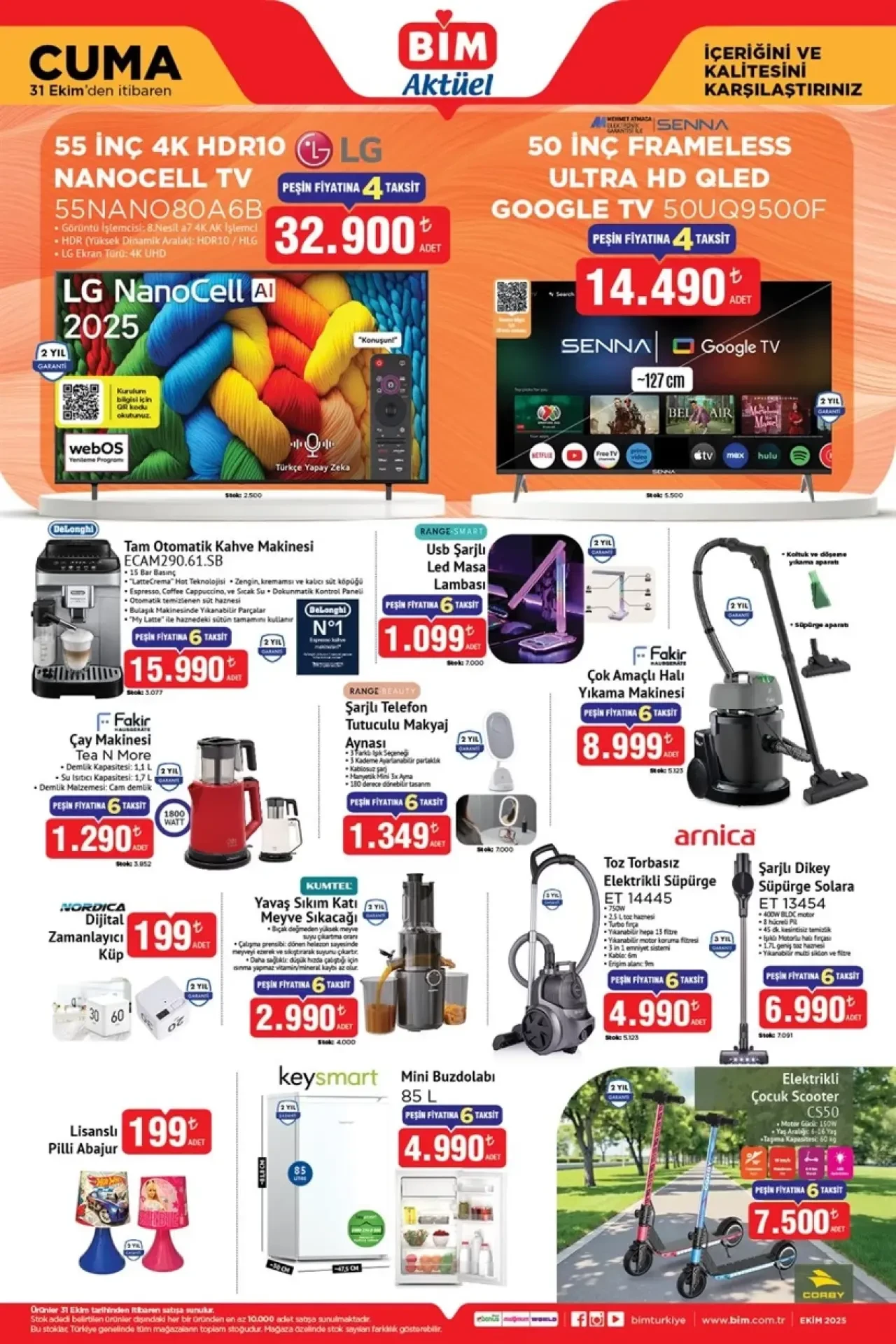 BİM'de 28-31 Ekim Tarihleri Arasında Sunulacak Aktüel Ürünler Açıklandı! İşte Yeni Ürünlerin Detayları 1