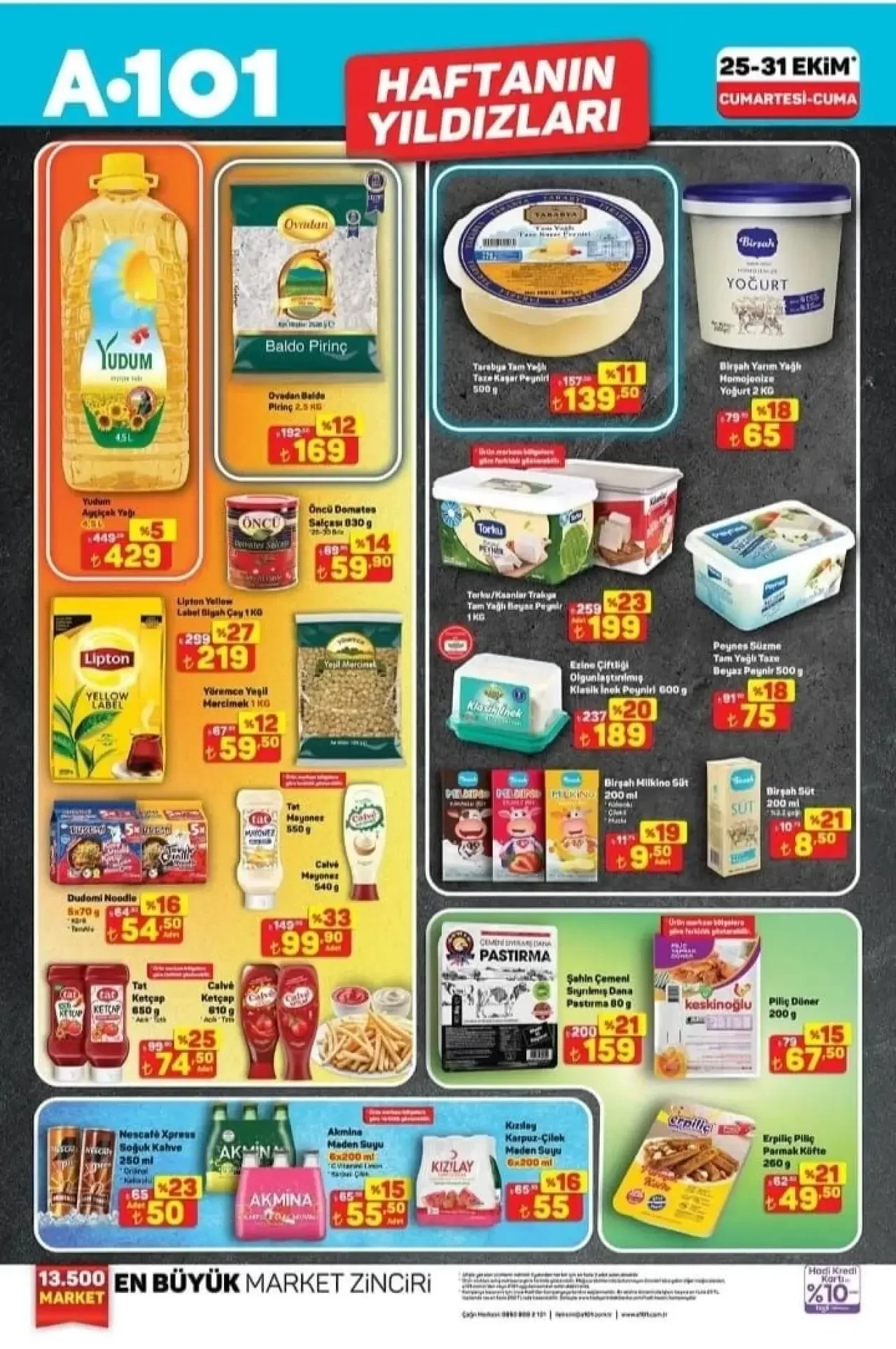 A101, 31 Ekim'e Kadar Geçerli İndirimli Ürünler Kataloğunu Yayınladı! 5