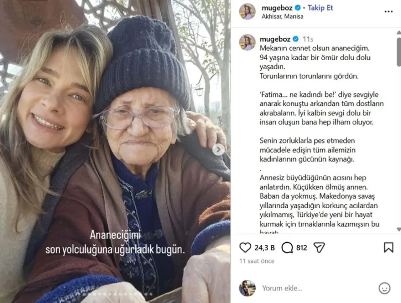 Yürekleri Burkan Paylaşım! Ünlü Oyuncu Müge Boz'un Zor Anları! 4