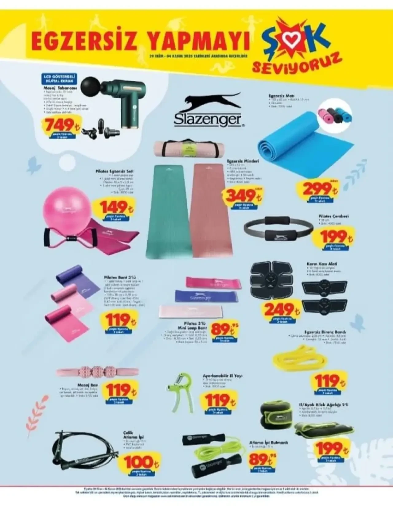 ŞOK Marketlerden Müjde: 29 Ekim-4 Kasım 2025 Aktüel Ürünler Kataloğu Yayınlandı! Koşu Bandı Stoklarda! 7