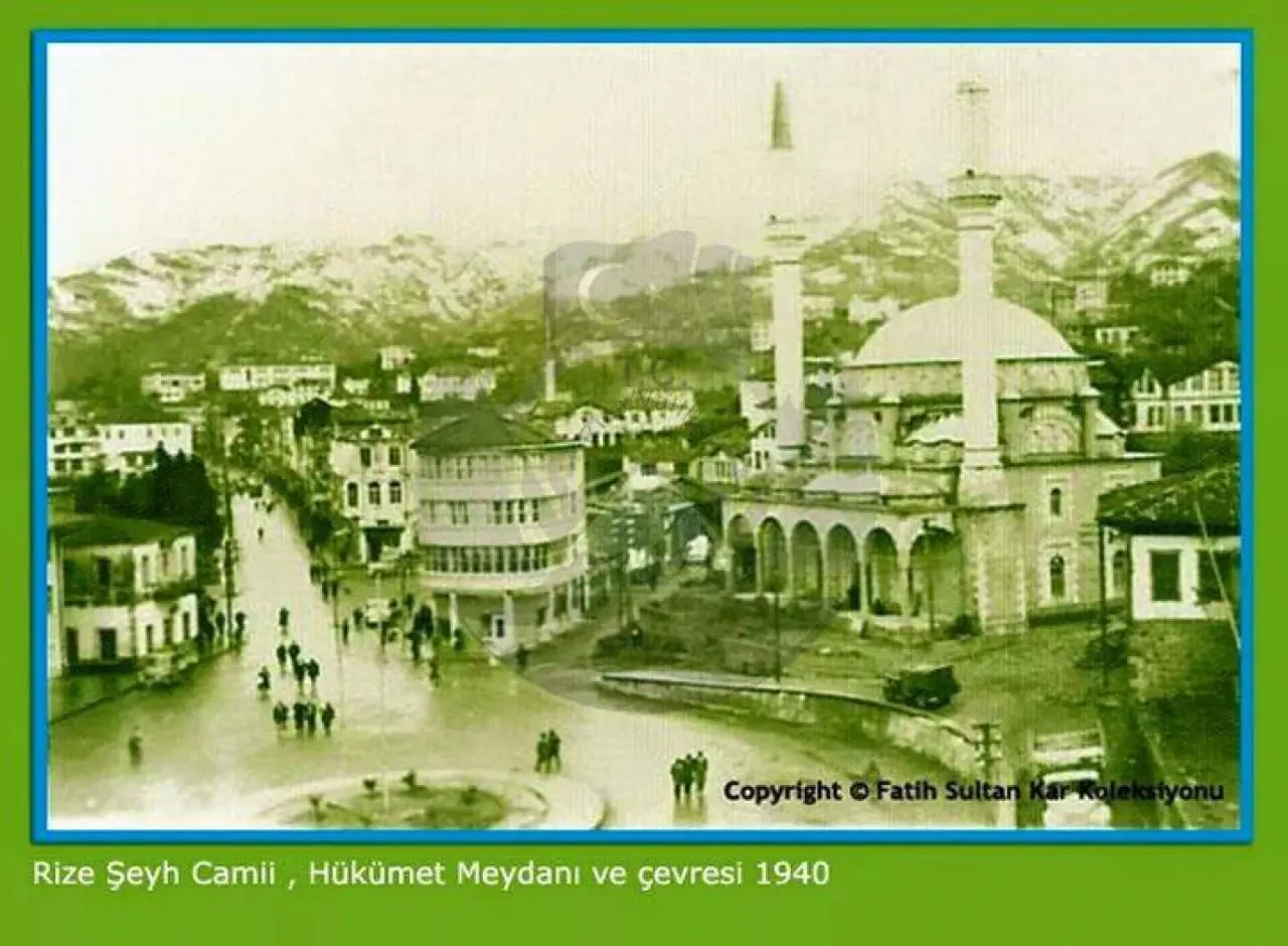 Eski Rize'nin Resimleri Nostalji Rize'de 1