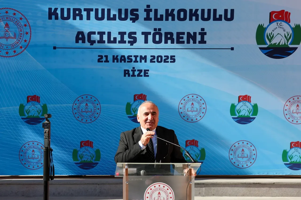 Rize’de Kurtuluş İlkokulu Yeni Binasıyla Eğitim-Öğretime Açıldı 8