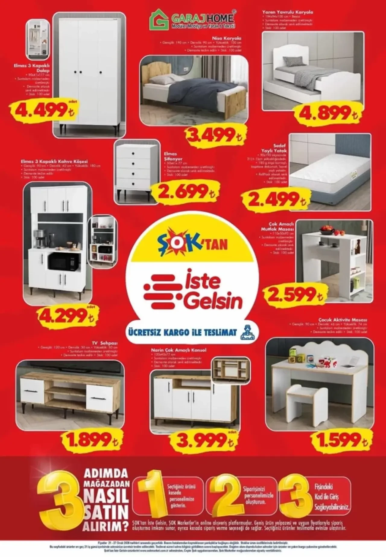 Haftanın Alışveriş Fırsatları Açıklandı: ŞOK Market 21-27 Ocak İndirimli Ürünler Kataloğu İle Tasarruf Zamanı! 2