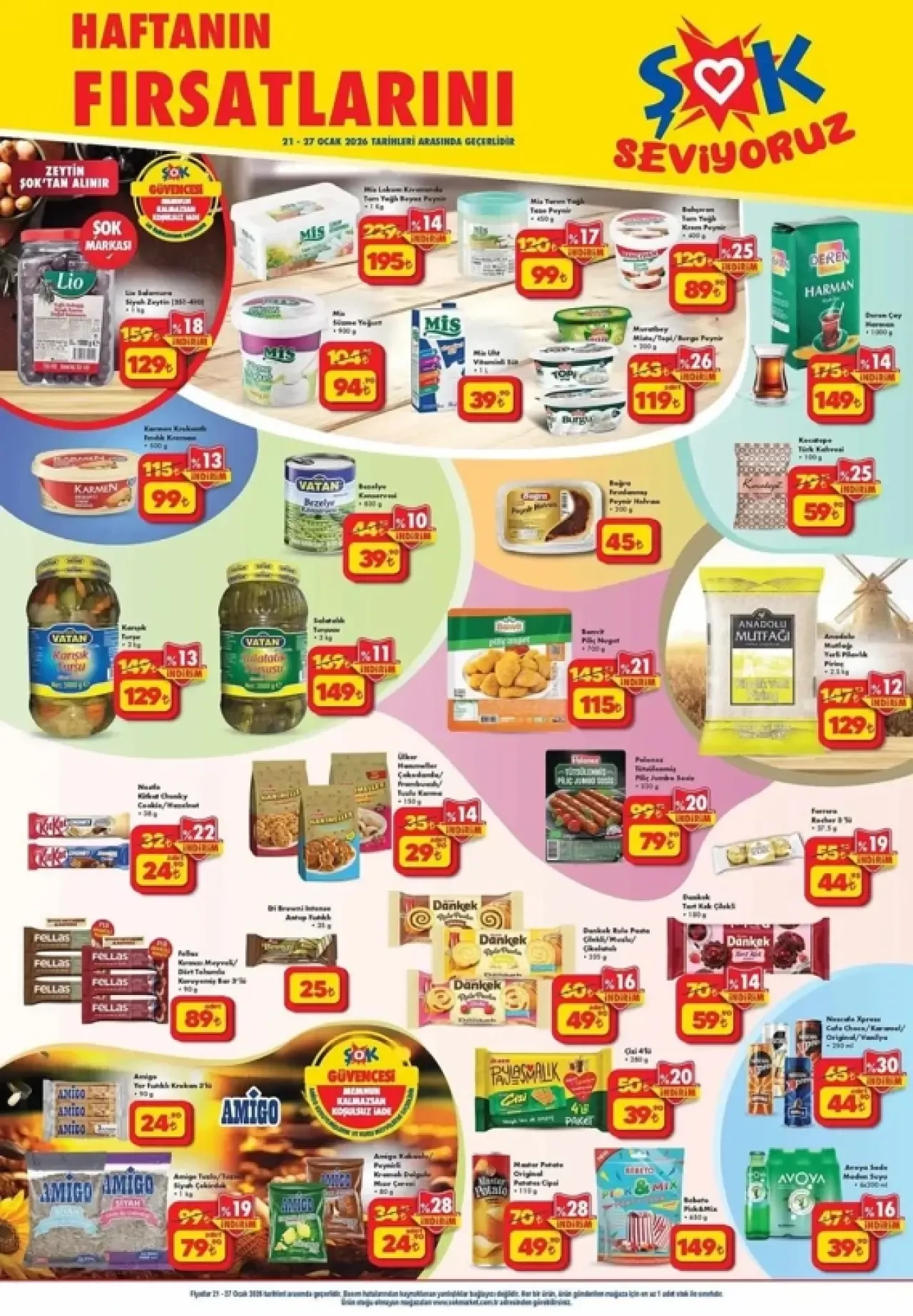 Haftanın Alışveriş Fırsatları Açıklandı: ŞOK Market 21-27 Ocak İndirimli Ürünler Kataloğu İle Tasarruf Zamanı! 8