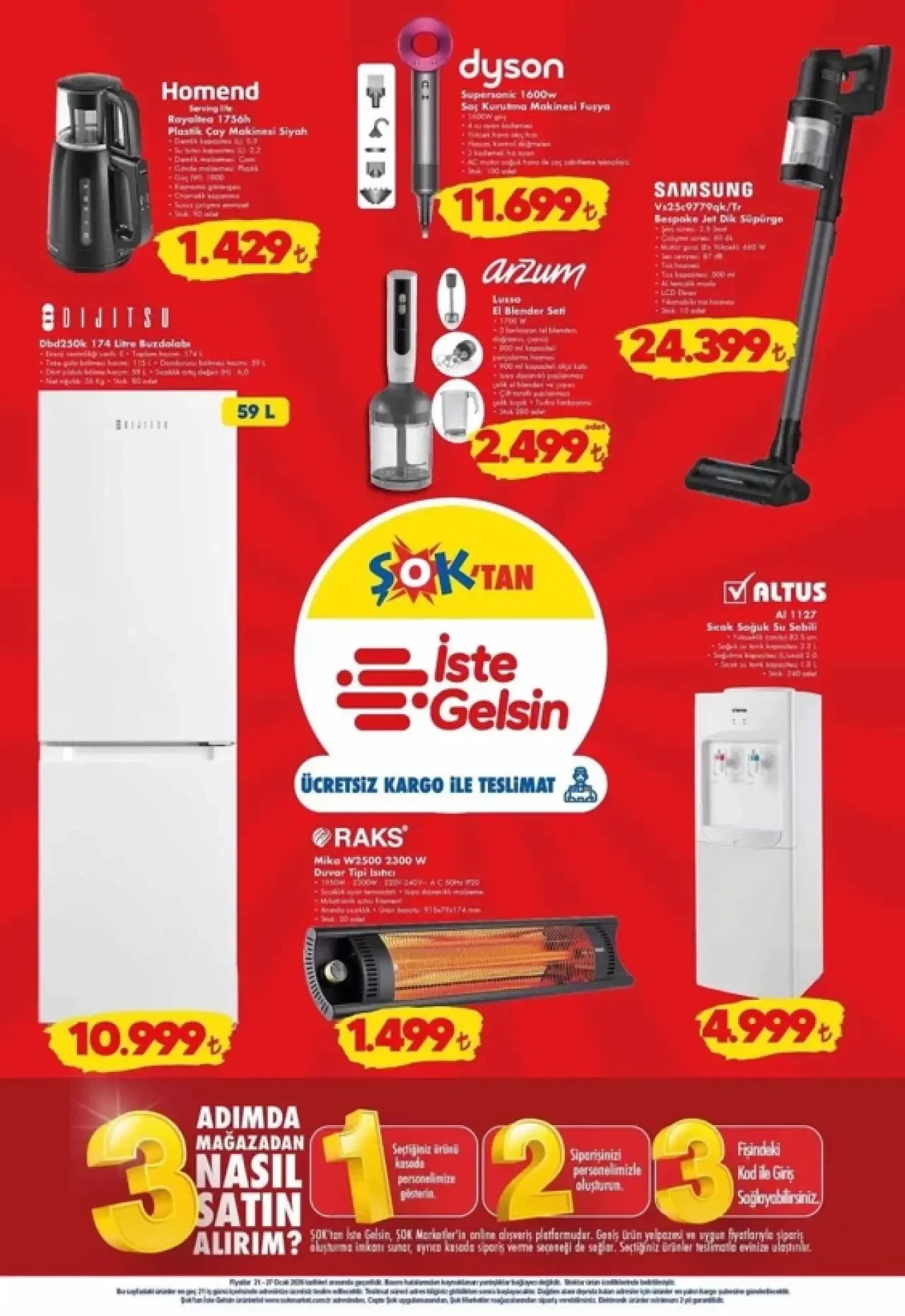 Haftanın Alışveriş Fırsatları Açıklandı: ŞOK Market 21-27 Ocak İndirimli Ürünler Kataloğu İle Tasarruf Zamanı! 1