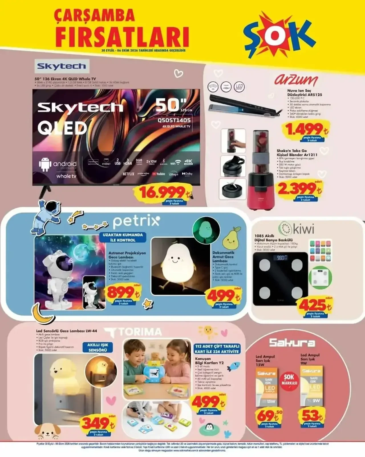 30 Eylül-6 Ekim Dönemine Ait Yeni Aktüel Katalog Yayınlandı! 1