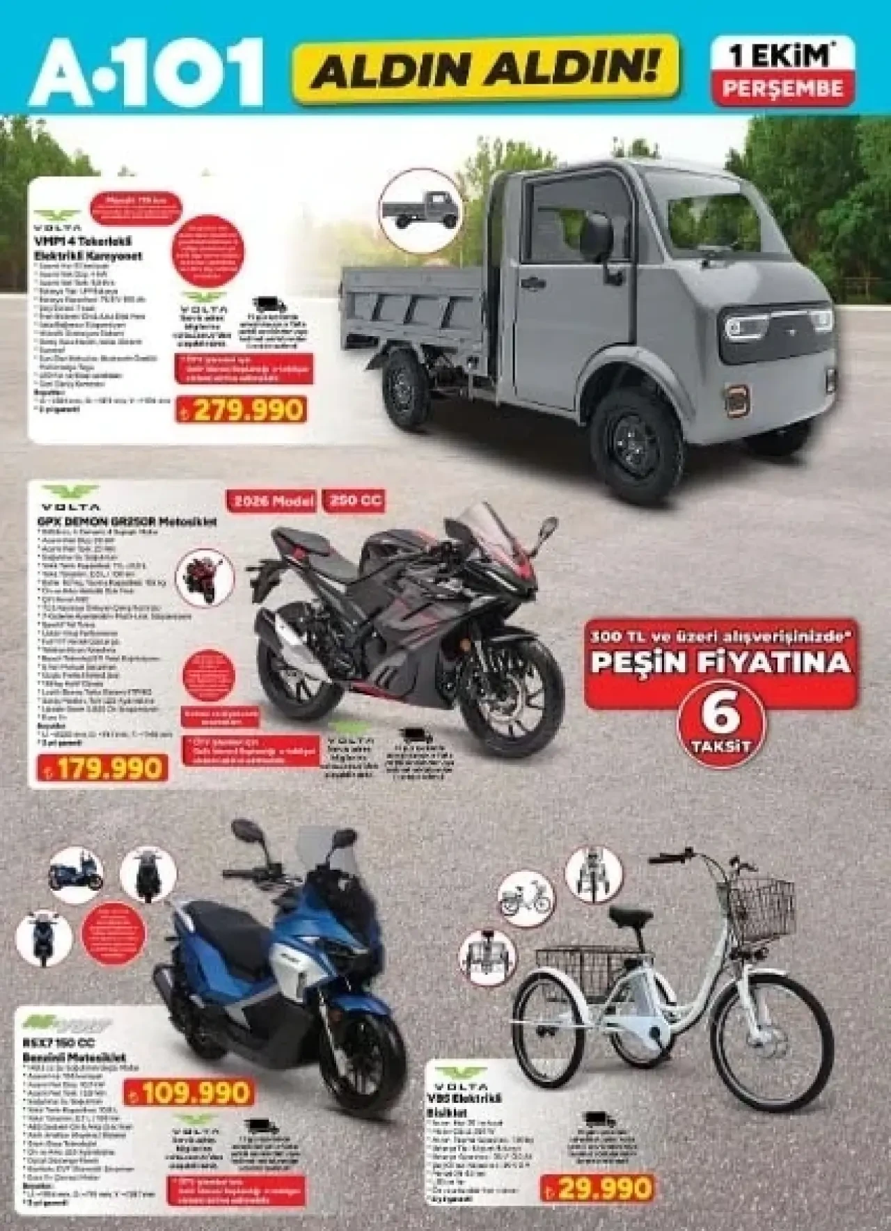 A101'in 1 Ekim Haftası Kataloğu Yayınlandı! 4
