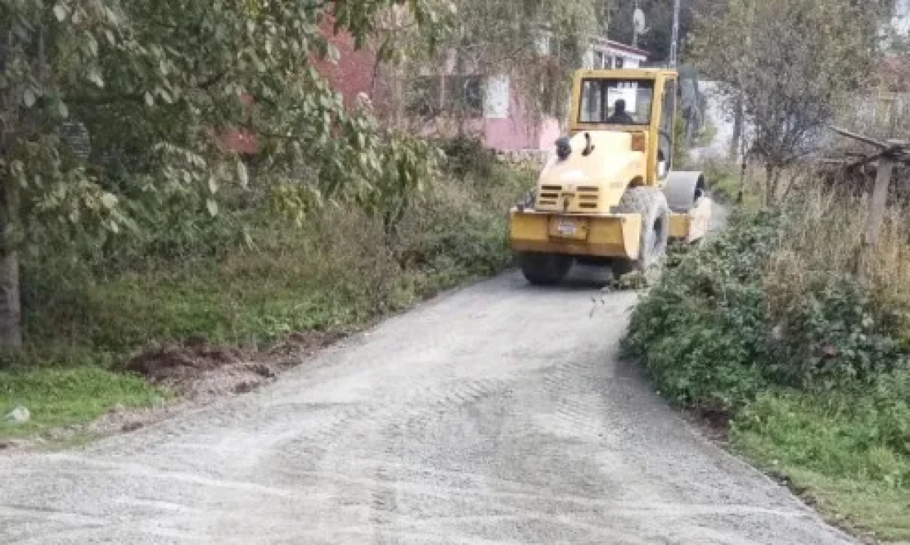 Dikkaya Mahallesi’nde Beton Yol Çalışması Tamamlandı