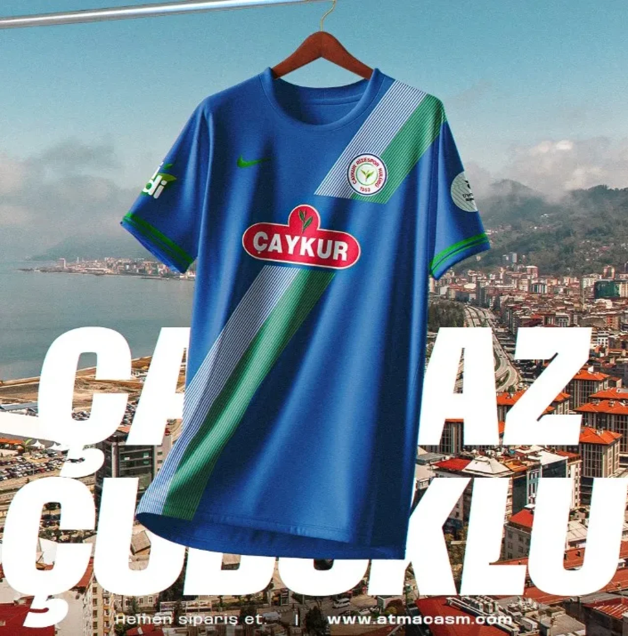 Çaykur Rizespor, yeni sezon formasını tanıttı: Rize’nin doğasını yansıtan göz alıcı tasarım