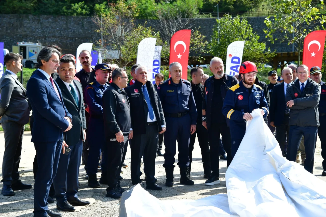 Trabzon'da Afet Müdahale Planı Tatbikatı Başarıyla Gerçekleştirildi