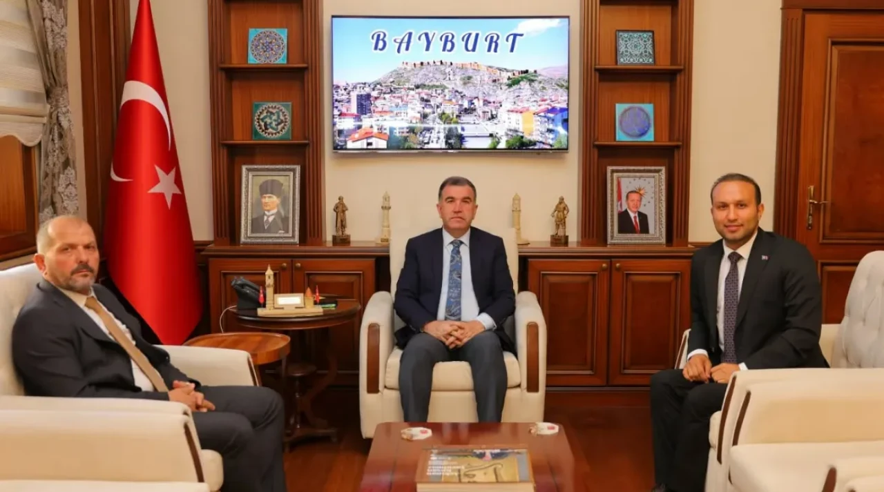 Bayburt Valisi Mustafa Eldivan, Kültür ve Turizm Bakanlığı Heyetini Ağırladı