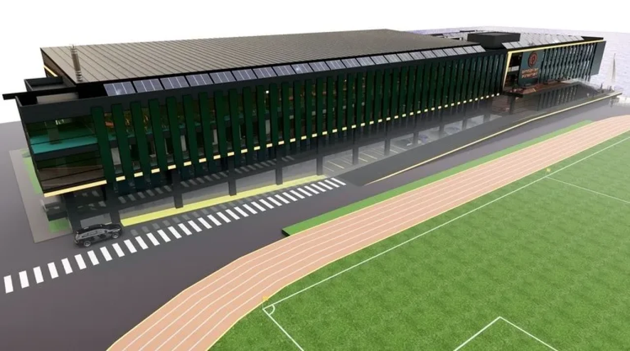 Rize Spor Kompleksi projesi hızla ilerliyor, 2026'da hizmete açılacak!