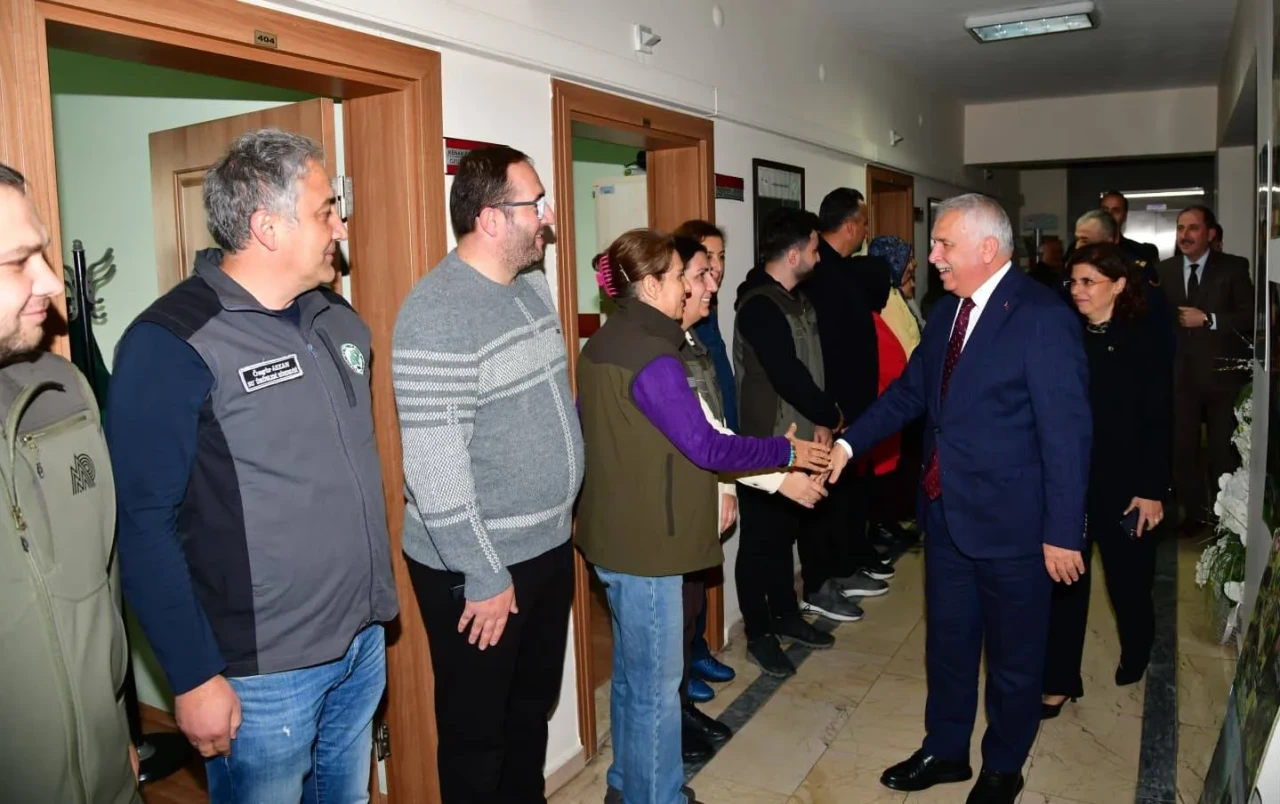 Trabzon Valisi Yıldırım, Doğa Koruma Müdürlüğü ile çevre projelerini görüştü