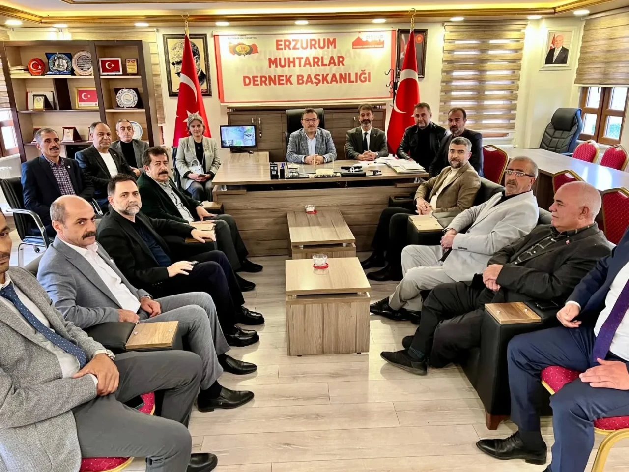 Muhtarlar Günü'nde Erzurum'da devlet-ve toplum köprüsü vurgusu yapıldı