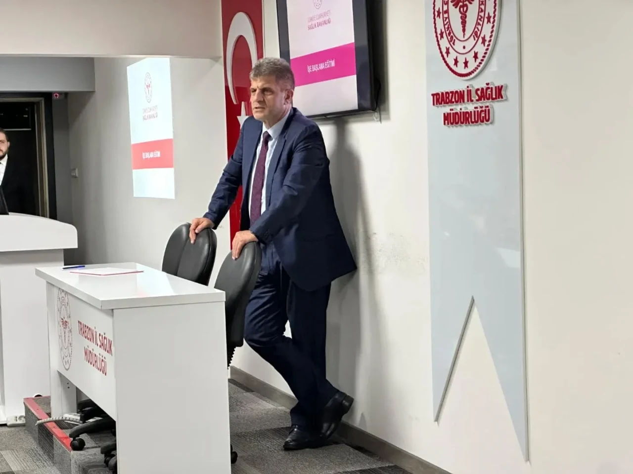Trabzon'da stajyer öğrencilere İş Sağlığı Eğitimi verildi