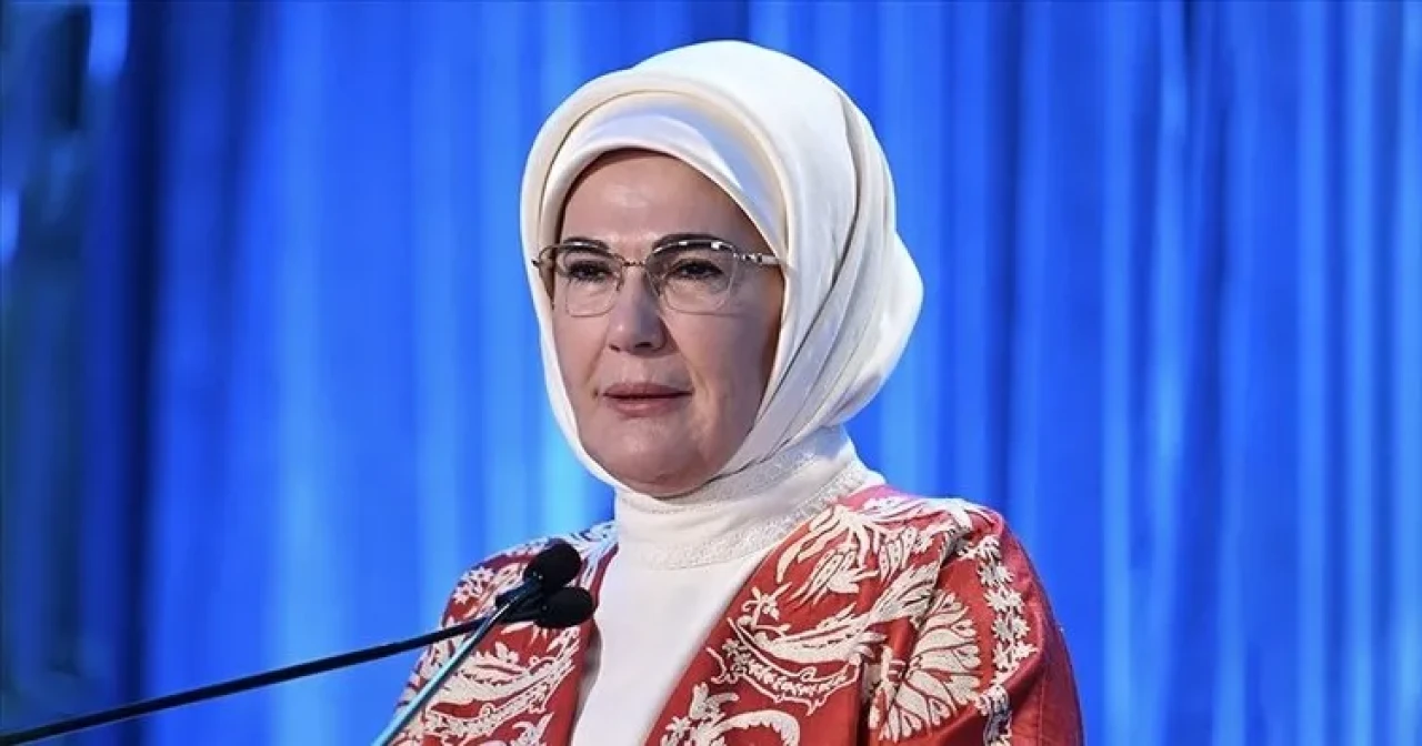 Emine Erdoğan'dan Mersin balığını koruma projesine ilişkin paylaşım
