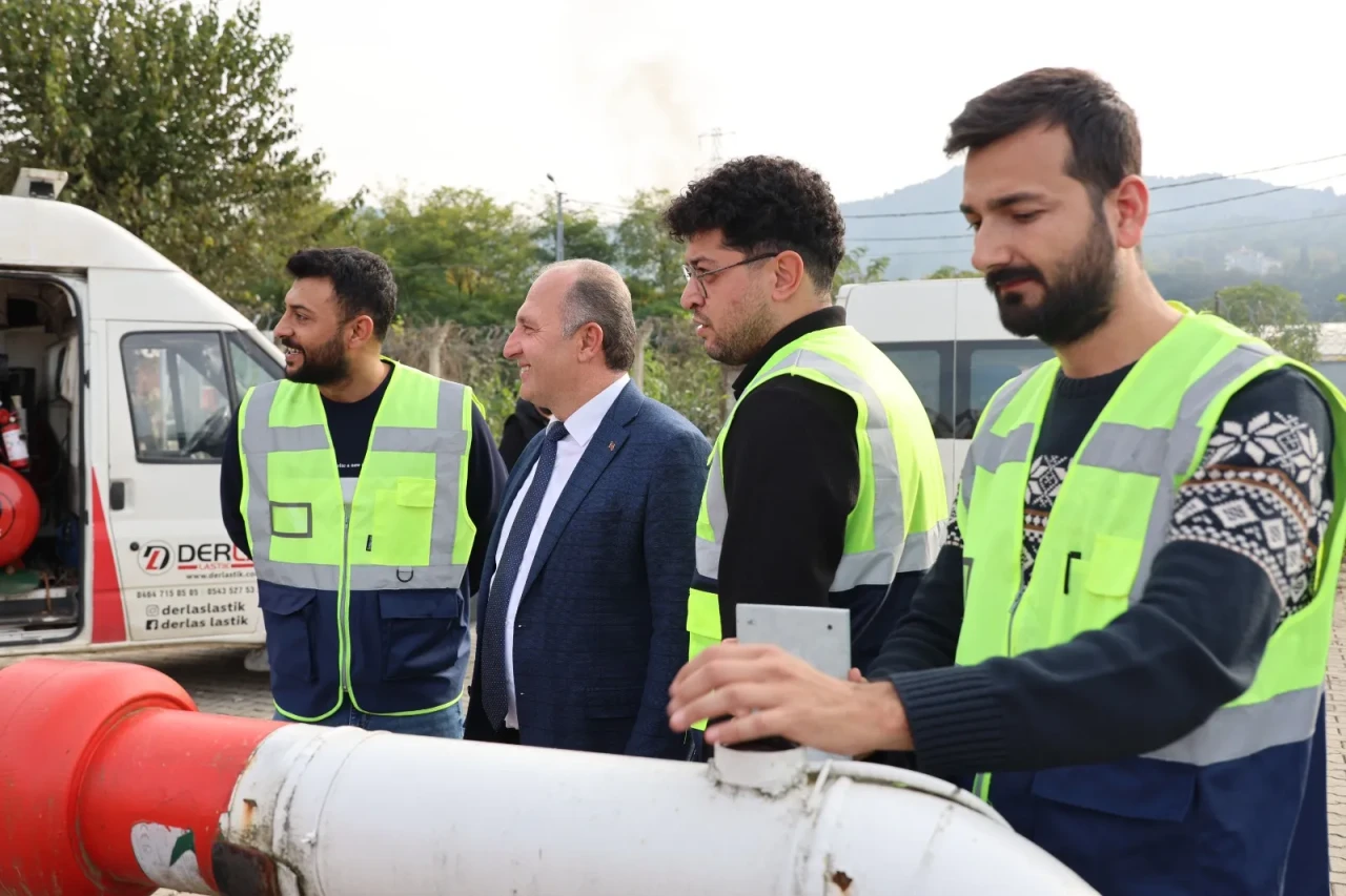 Arhavi'ye Doğalgaz Ulaşımı İçin Son Bağlantılar Yapılıyor, Ekim'de Hedef Sıcak Doğalgaz!
