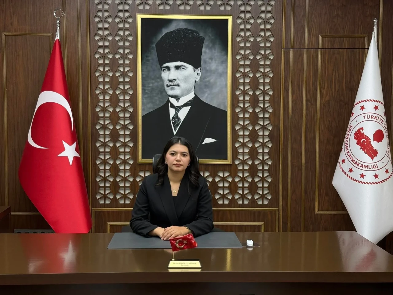 Şalpazarı Kaymakamlığına Kezban Yerlikaya Akpınar atandı, yeni görevine başladı