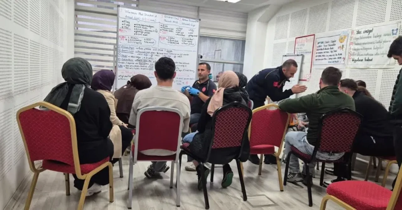 Trabzon’da Ambulans Sağlıkçılara Modül Güncelleme Eğitimi Verildi