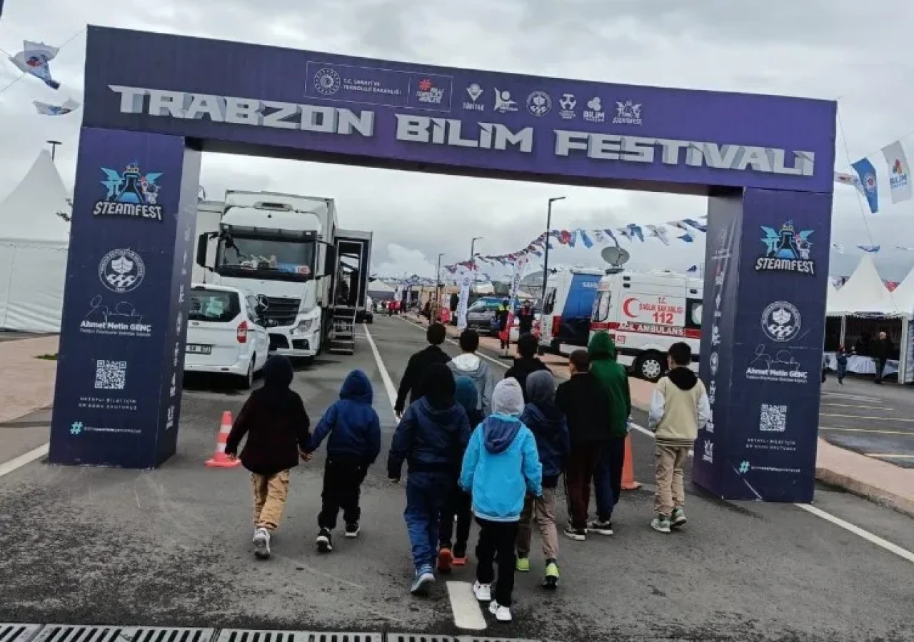 Minikler Bilimle Buluştu: Trabzon Bilim Festivali’ne Katılım