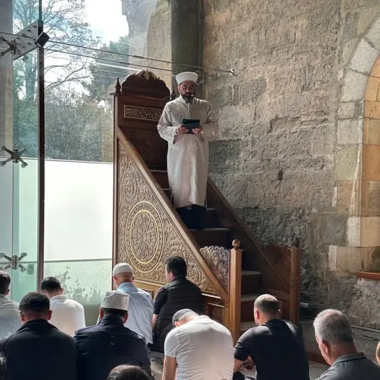 Trabzon Müftüsü Çiçek'ten Cami'de Kalp ve İman Üzerine Anlamlı Vaaz