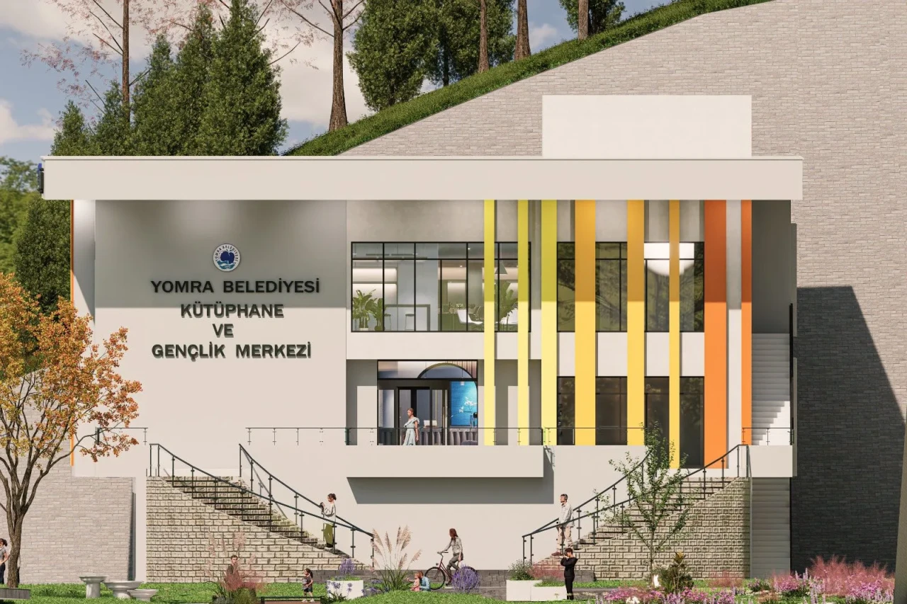 Yomra'da Modern Kütüphane ve Gençlik Merkezi Projesi Yolda