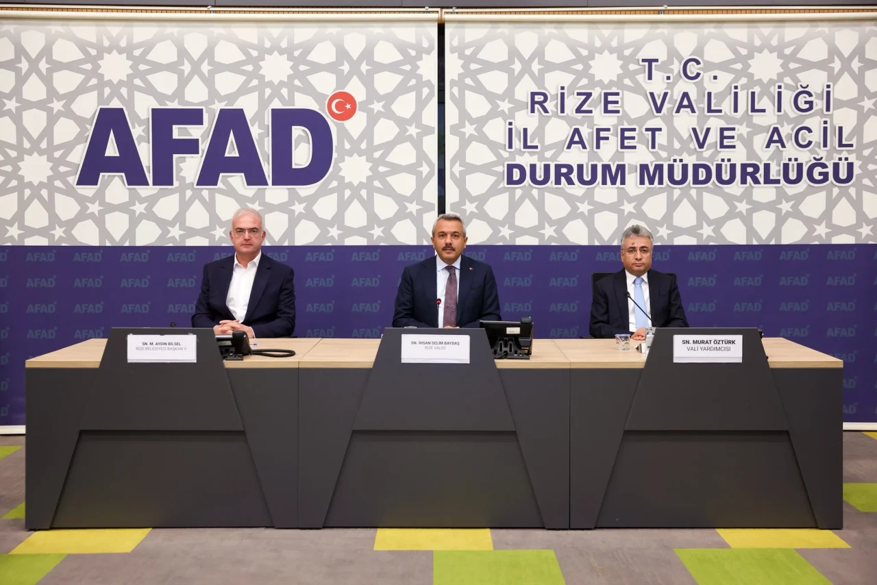 Rize'de 2025 Yılı Koordinasyon Toplantısı'nda 316 Yatırım Projesi Gündeme Geldi