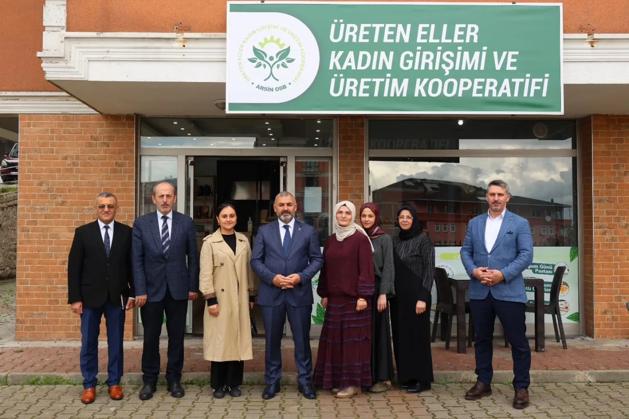 Kadın kooperatifinin gücü: Başkan Bilgin, dayanışma ve üretimi destekledi