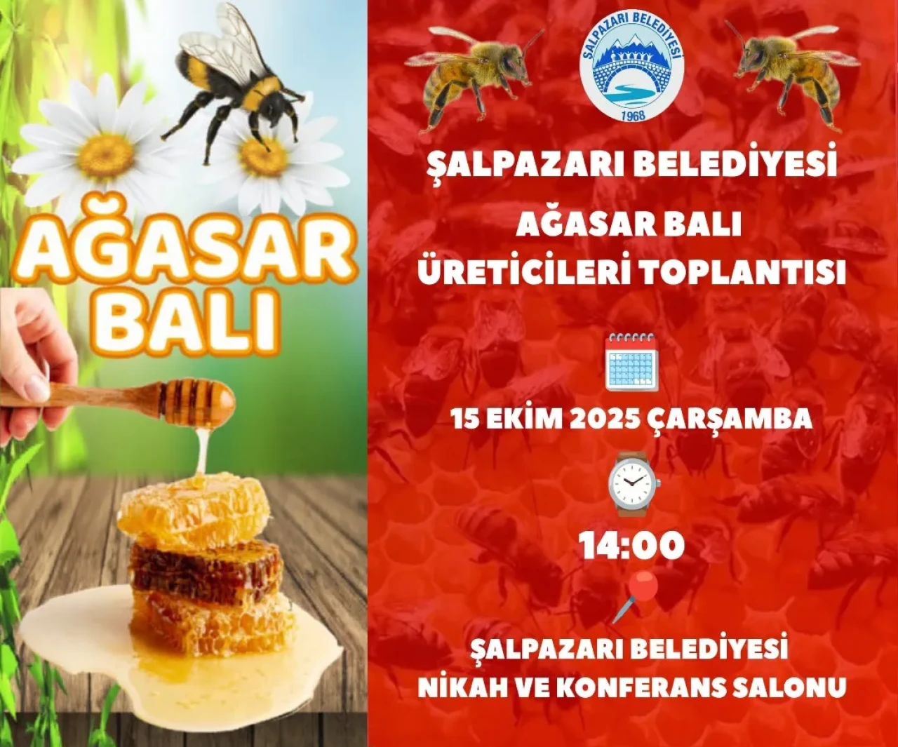 Şalpazarı'nda Ağasar Balı Üreticilerine Destek Toplantısı Yapılacak