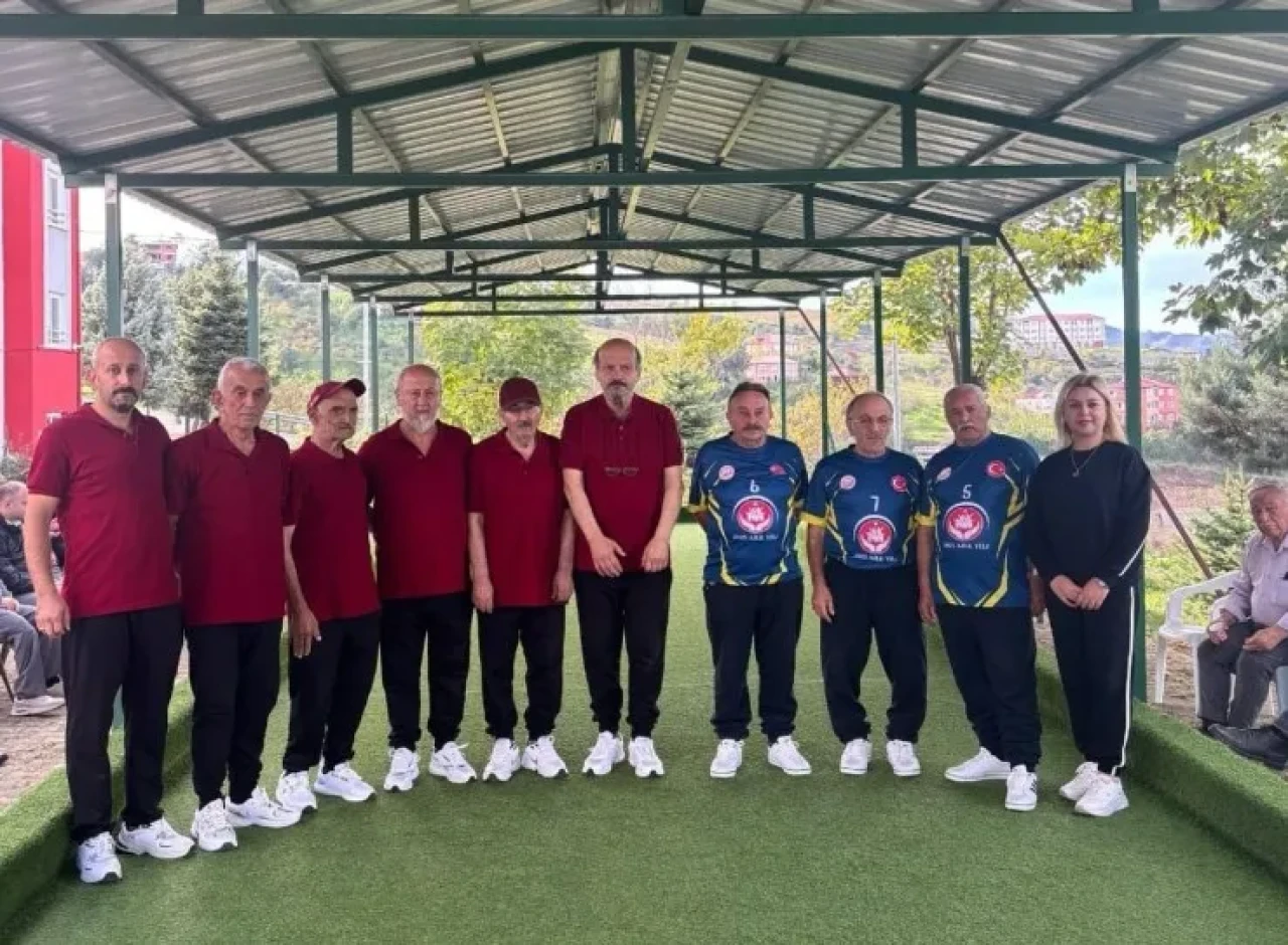Trabzon ve Artvin Huzurevi Takımları Bocce Turnuvasında Bir Araya Geldi