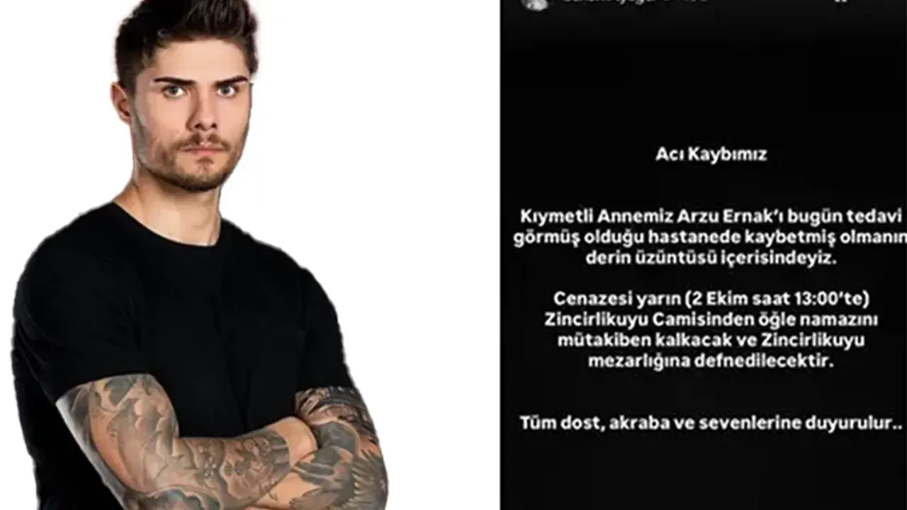Barış Murat Yağcı’nın annesi kimdir? Arzu Akalay Ernak Vefat etti