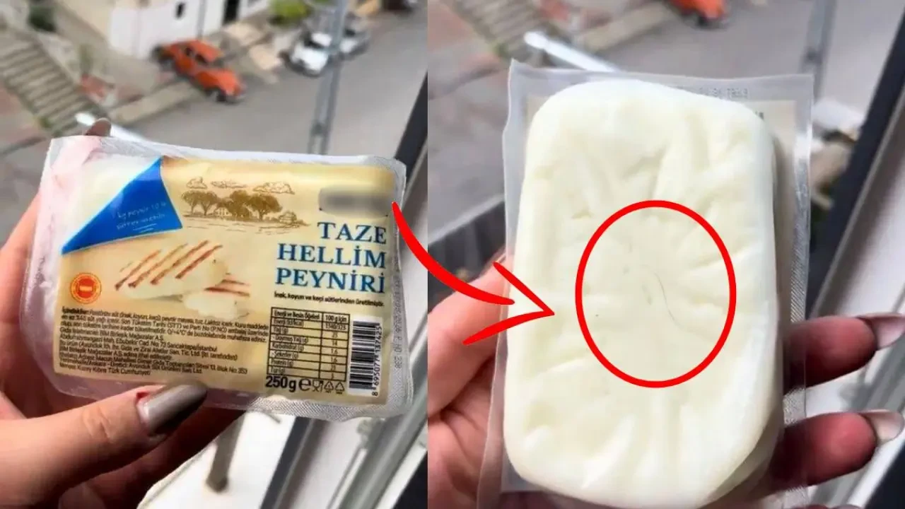 Market Zincirinde Lüks Peynirle Şok İddia: İçinde Kıl Bulundu!