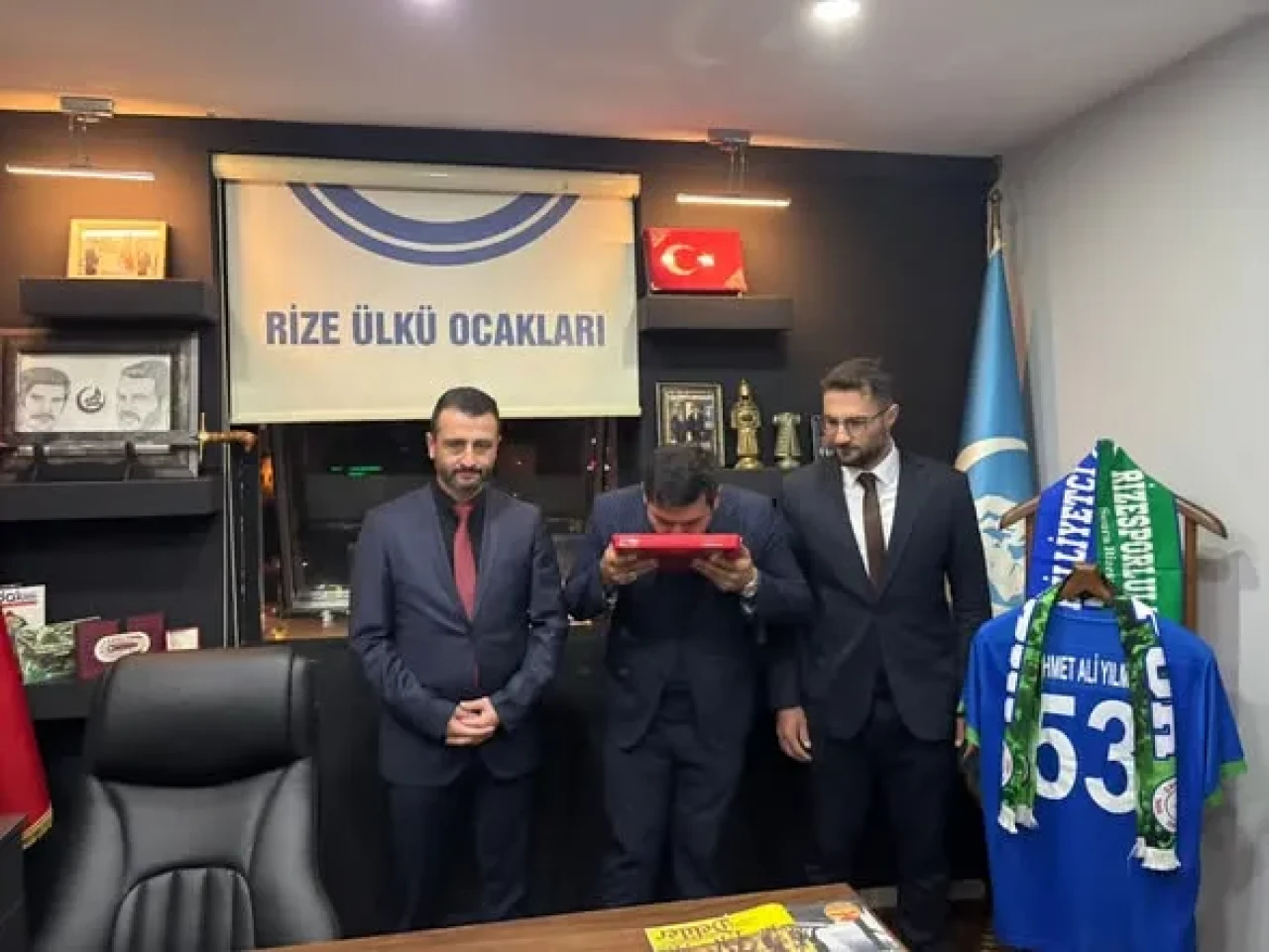 Rize Ülkü Ocakları’nda Görev Değişimi