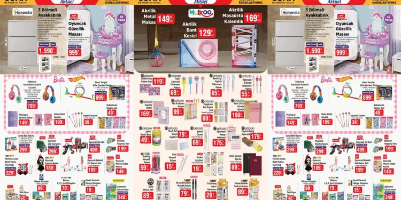 Bim tencere tava ürünlerinde indirime gitti