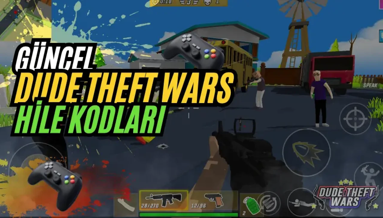 Dude Theft Wars Hile Kodları 2025 – Güncel, %100 Çalışan Liste!