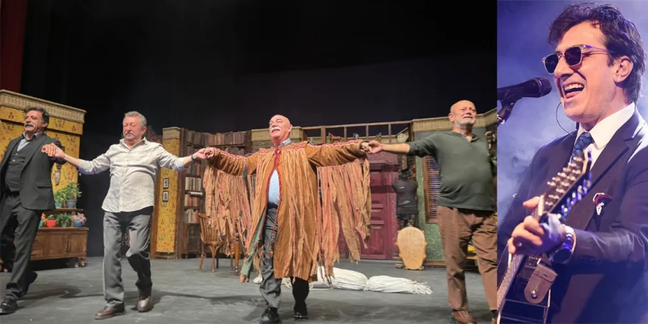 Rize'de Alevli Günler Tiyatrosu İzleyicileri Kahkahaya Boğdu, Ayna Konseriyle Etkinlikler Devam Ediyor