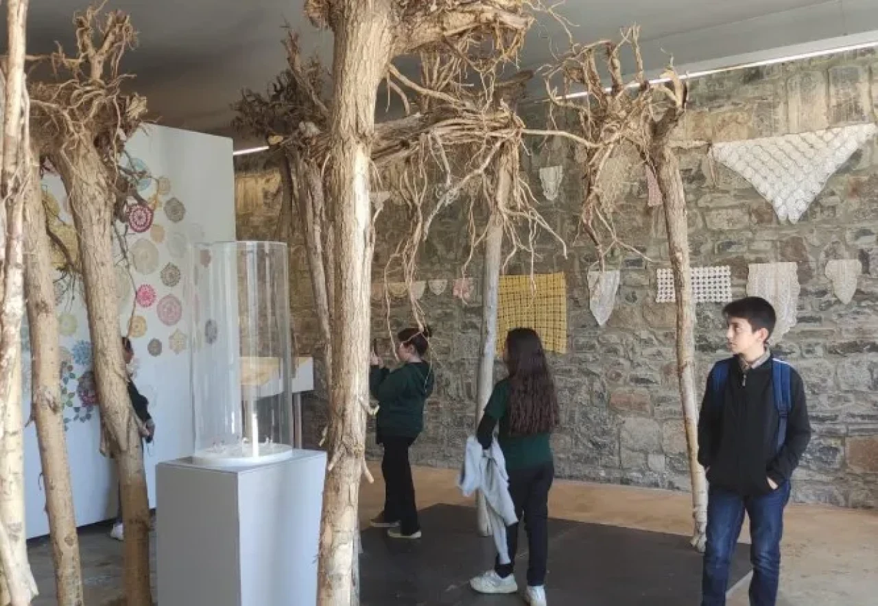 Öğrenciler Baksı Müzesi'nde sanat dersleriyle estetik duygularını geliştiriyor!