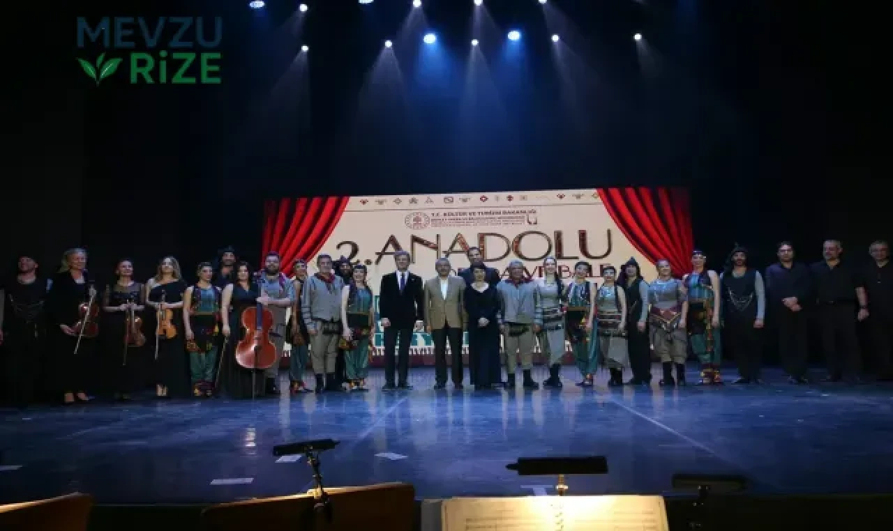 Rize'de 2. Anadolu Opera ve Bale Festivali başladı