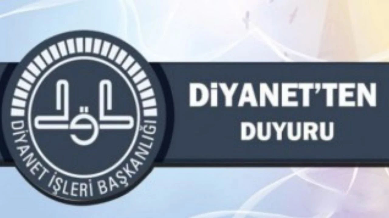 Rizeliler İçin Fırsat! Diyanet 1250 Aday Din Görevlisi Alacak