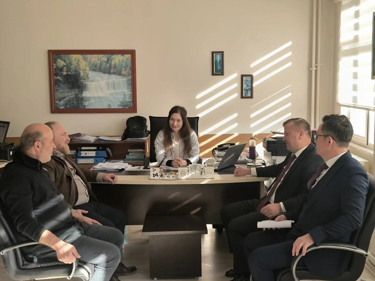 Akçaabat'ta Milli Eğitim Müdürü rehberlik hizmetlerini değerlendirdi