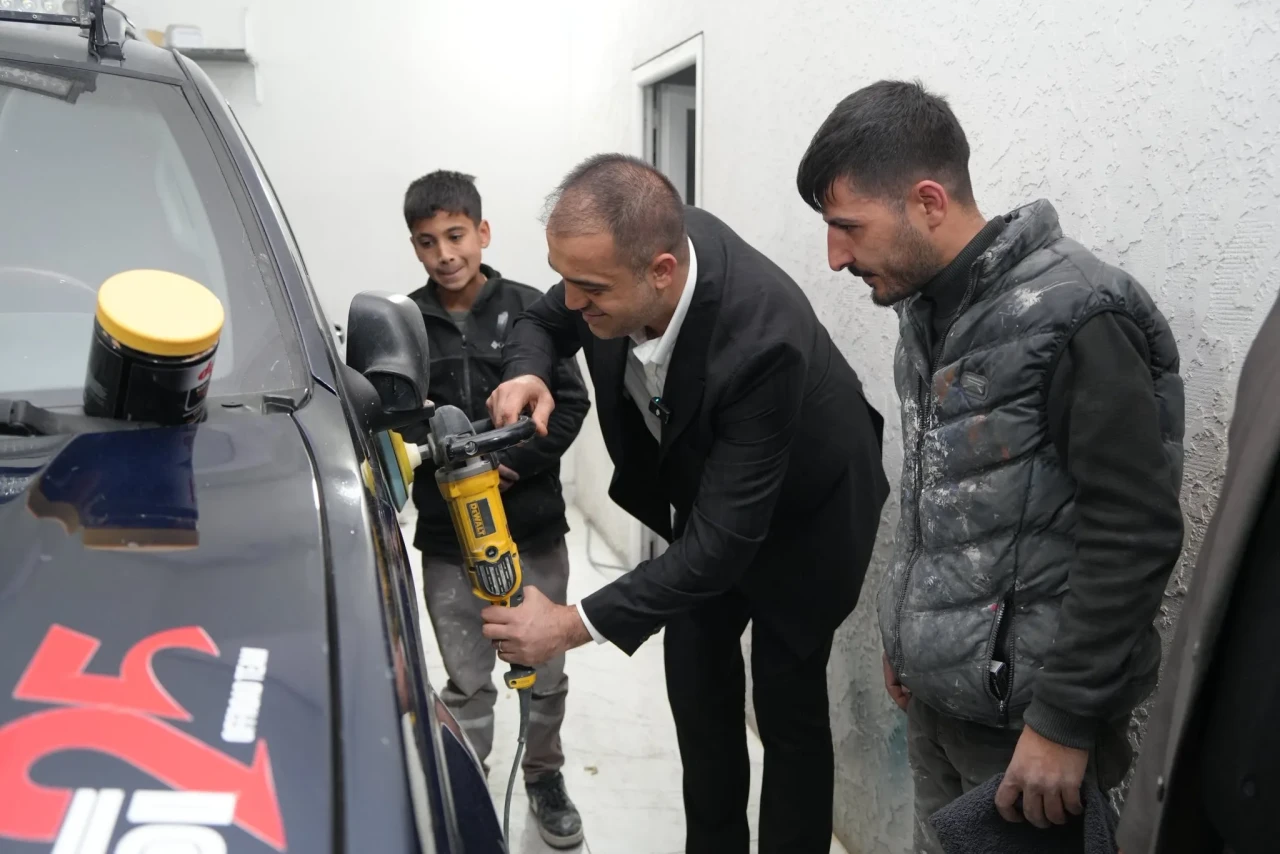 MHP Heyeti Erzurum Oto Sanayi Esnafıyla Buluştu, Talepler Dinlendi