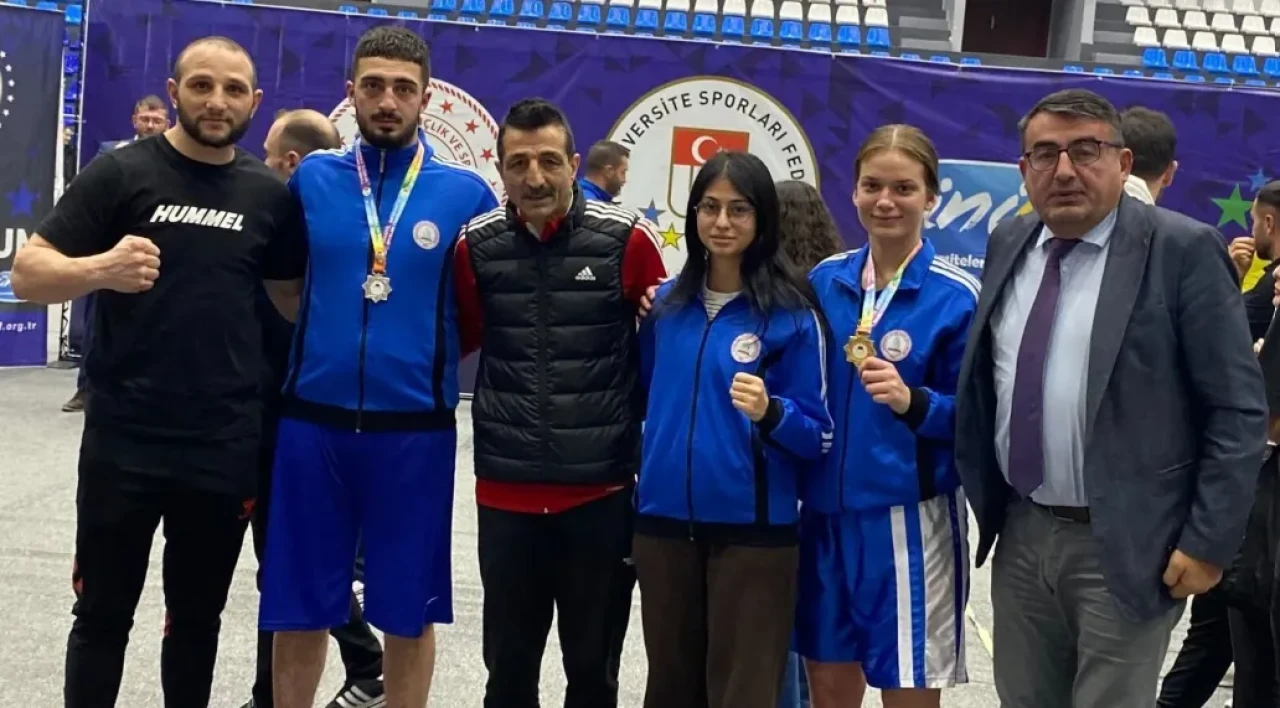 BEÜN, Bayburt’ta Fırtına Gibi Esti: 1 Altın 1 Gümüş!