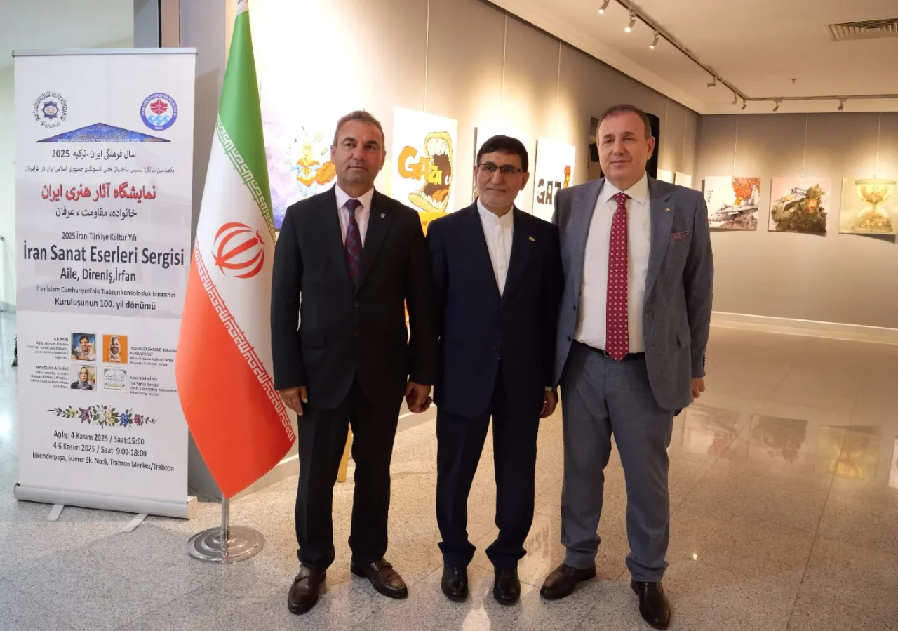 İran Sanat Eserleri Sergisi, Trabzon'daki Dostluğu Pekiştiriyor